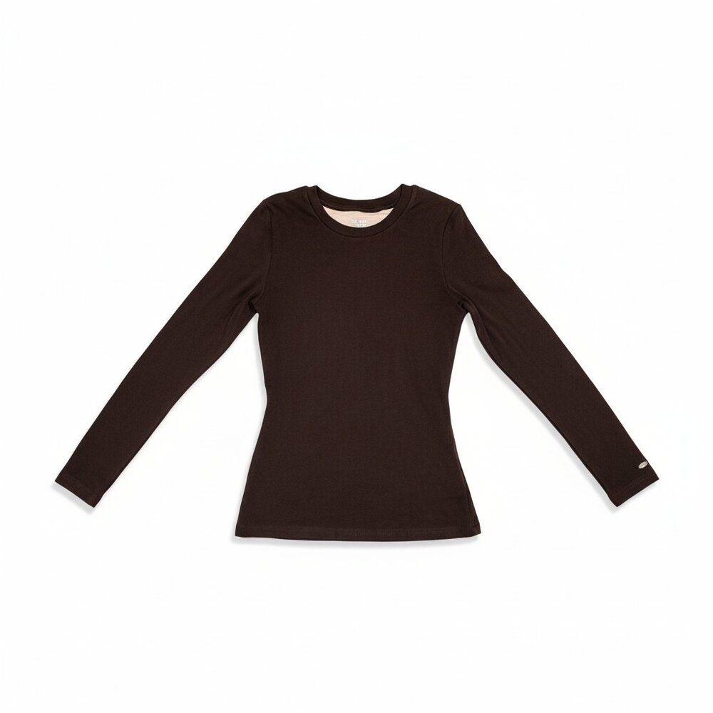 OGL ProWarm Crewneck Long Sleeve Brami – Size S – Espresso – Sold Out Color